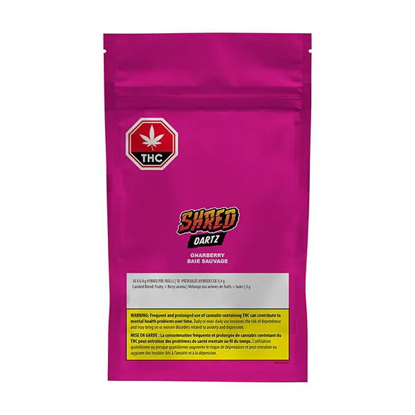 Gnarberry Dartz Pre-Roll (Pre-Rolls) by Shred