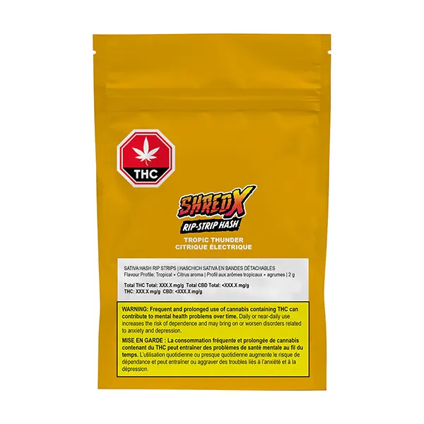 Image for Tropic Thunder Rip-Strip Hash, cannabis all products by Shred