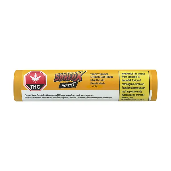 Image for Tropic Thunder Heavies - Disty & Diamond Infused Pre-Roll, cannabis all products by Shred