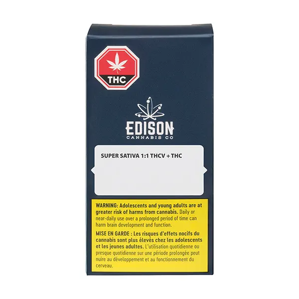 Image for Super Sativa 1:1 THCV+THC, cannabis all products by Edison
