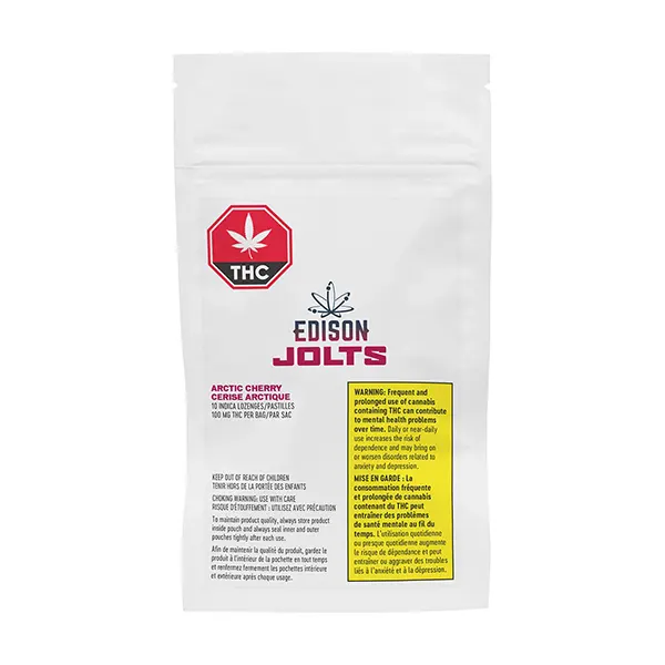 Image for Arctic Cherry Lozenges, cannabis all products by Edison Jolts