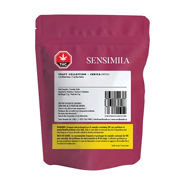 Image for Craft Collection - Indica, cannabis all products by Sensimila