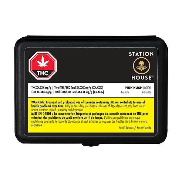 Image for Pink Kush Pre-Roll, cannabis pre-rolls by Station House