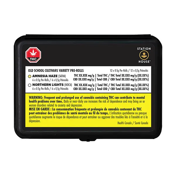 Image for Old School Cultivar Variety Pack, cannabis pre-rolls by Station House