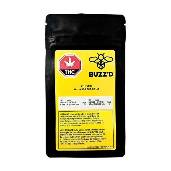 Image for Stingerz Pre-Roll, cannabis all products by Buzz'd