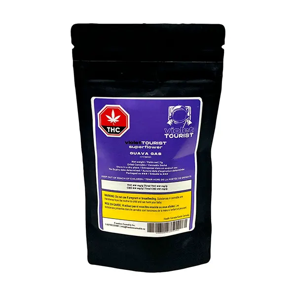 Image for Guava Gas Superflower, cannabis all products by Violet Tourist