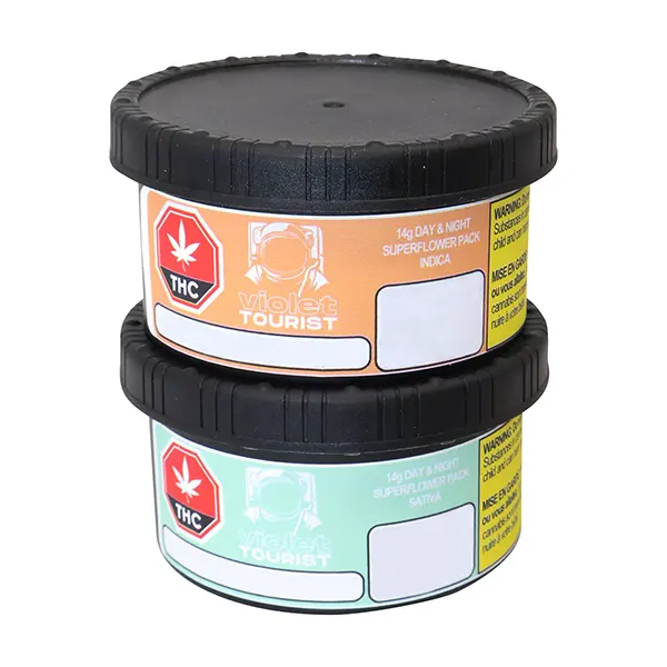 Image for Day & Night Superflower Pack, cannabis all products by Violet Tourist