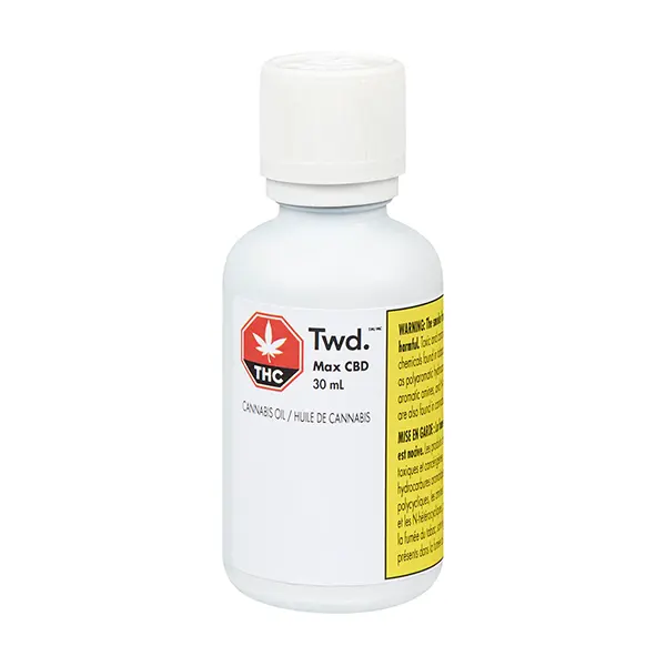 Image for Max CBD Cannabis Oil, cannabis bottled oils by TWD.