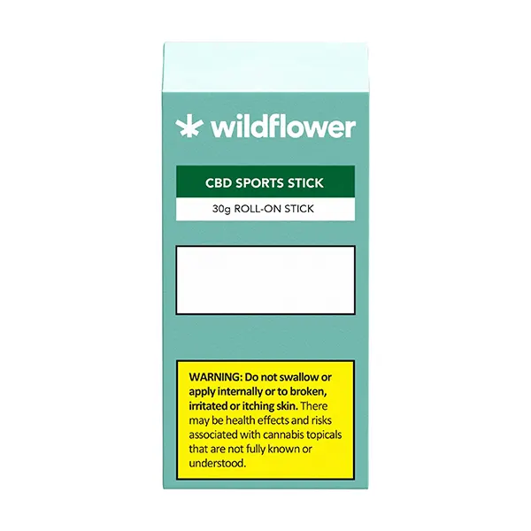 Image for CBD Sports Stick, cannabis all products by Wildflower