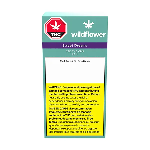 Image for Sweet Dreams CBD + THC + CBN Oil, cannabis all products by Wildflower