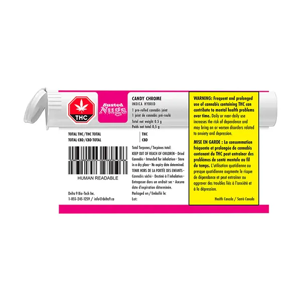 Image for Candy Chrome Pre-Roll, cannabis all products by Delta 9