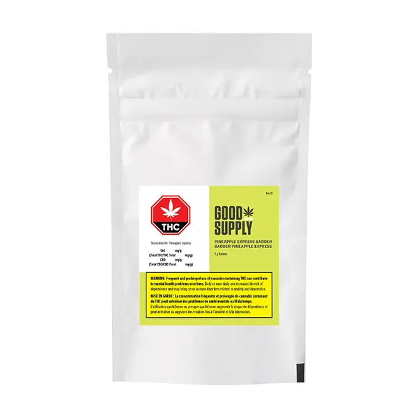 Image for Pineapple Express Badder, cannabis shatter, wax by Good Supply