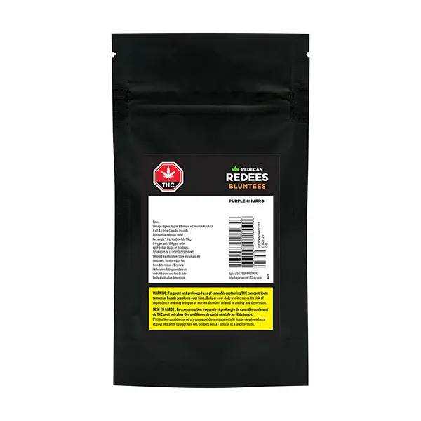 Image for Purple Churro Redees Bluntees Pre-Roll, cannabis blunts by Redecan
