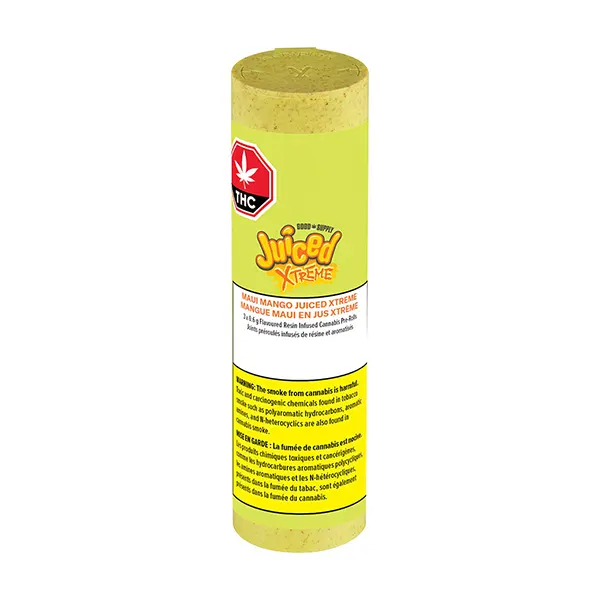 Image for Juiced Xtreme Maui Mango Resin Infused Pre-Roll, cannabis pre-rolls by Good Supply