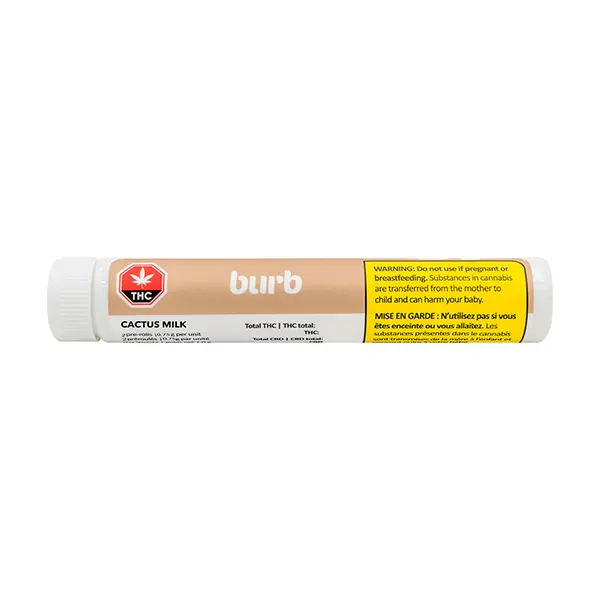 Image for Cactus Milk Pre-Roll, cannabis all products by Burb