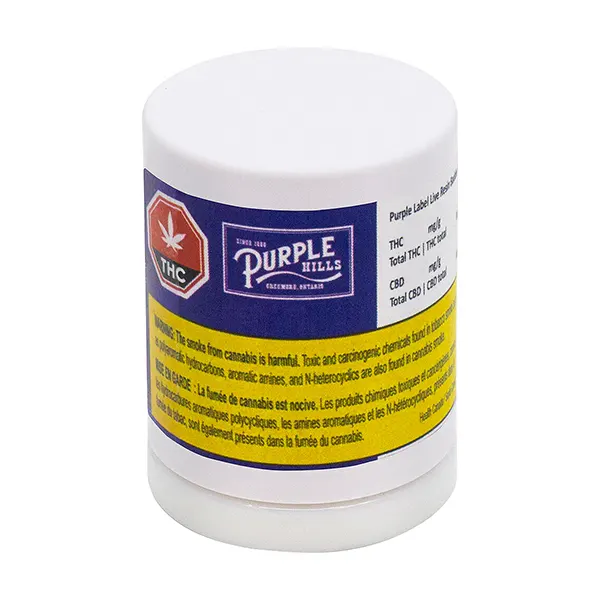 Image for Purple Label Live Resin Badder, cannabis resin, rosin by Purple Hills