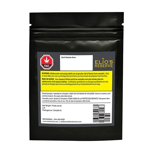 Image for Elios Reserve Dark Shadow Haze, cannabis dried flower by Elios Reserve