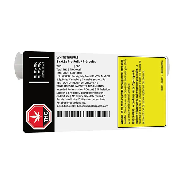 Image for White Truffle Pre-Roll, cannabis all products by Eleven Eleven Legacy Craft