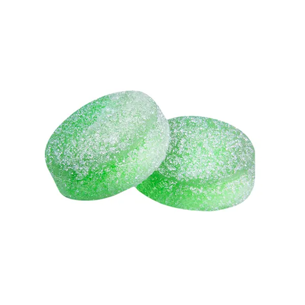 Image for High Roller CBG THC CBD Hash Rosin Green Apple Gummies