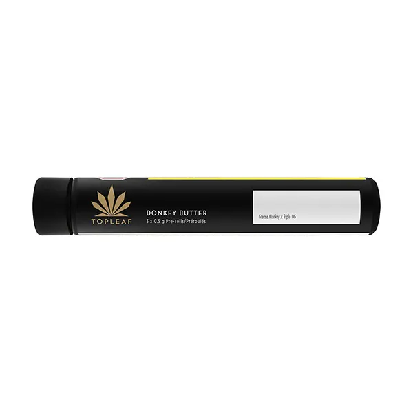 Image for Donkey Butter Pre-Roll, cannabis pre-rolls by Top Leaf