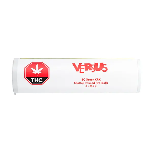 BC Green Crk Shatter Infused Pre-roll (Pre-Rolls) by Versus