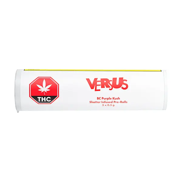 Image for BC Purple Kush Shatter Infused Pre-Roll, cannabis all products by Versus