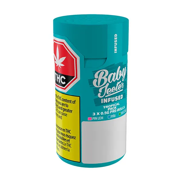 Image for Baby Jeeter Infused Tropical Pack Pre-Roll, cannabis all products by Jeeter