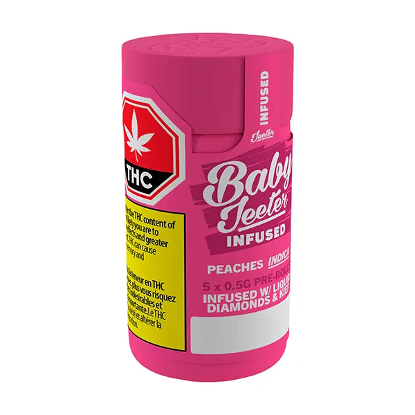 Baby Jeeter Peaches Infused Pre-Roll (Pre-Rolls) by Jeeter