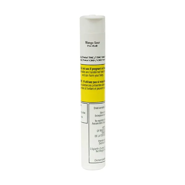 Image for Mango Sour Pre-Roll, cannabis all products by EastCann