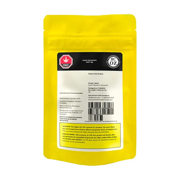 Image for Guava Trainwreck Craft, cannabis dried flower by BC OZ