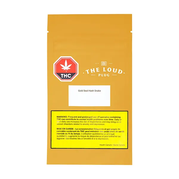 Image for Gold Seal Hash Snake Infused Pre-Roll, cannabis pre-rolls by The Loud Plug