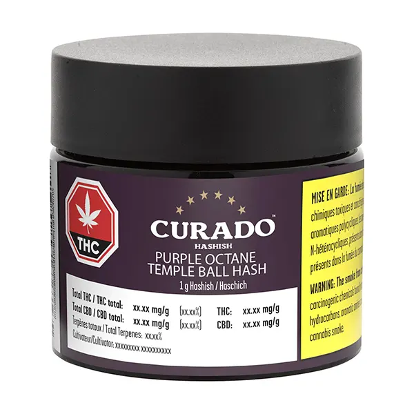 Image for Purple Octane Temple Ball Hash, cannabis hash, kief by Curado