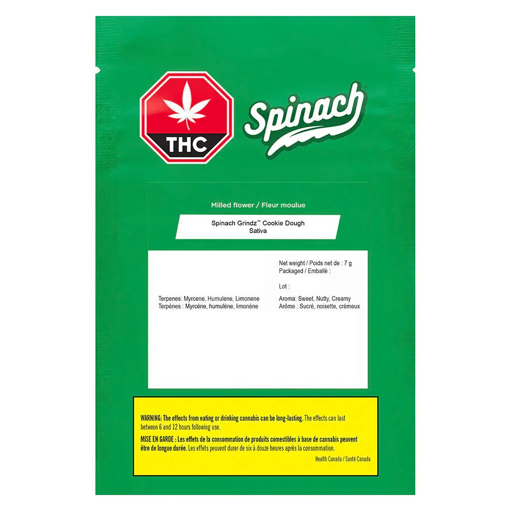 Grindz - Cookie Dough (Milled Flower) by Spinach