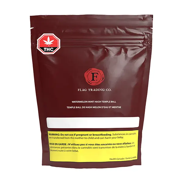 Image for Watermelon Mint Hash Temple Ball, cannabis hash, kief by Flag Trading Co.