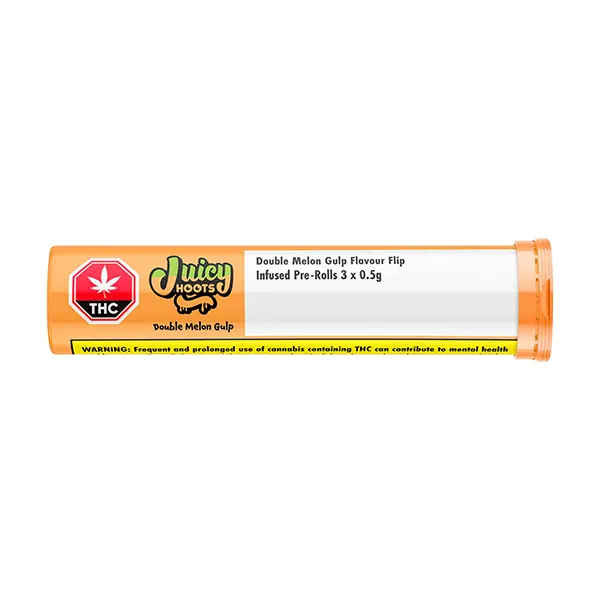 Image for Double Melon Gulp Flavour Flip Infused Pre-Roll, cannabis all products by Juicy Hoots
