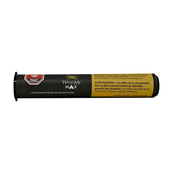 Image for Liquid Diamond Grape Gas Infused Pre-Roll, cannabis all products by Weed Me