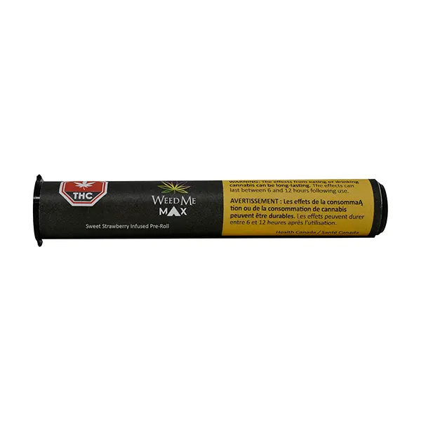 Image for Sweet Strawberry Infused Pre-Roll, cannabis all products by Weed Me