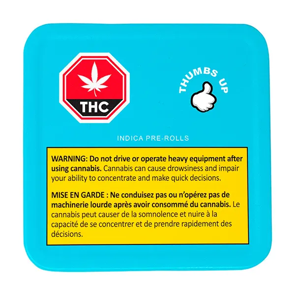 Image for Indica Pre-Roll, cannabis all products by Thumbs Up