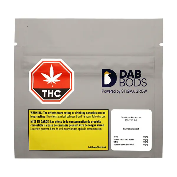 Image for Rockstar Shatter 2.0, cannabis all products by Dab Bods