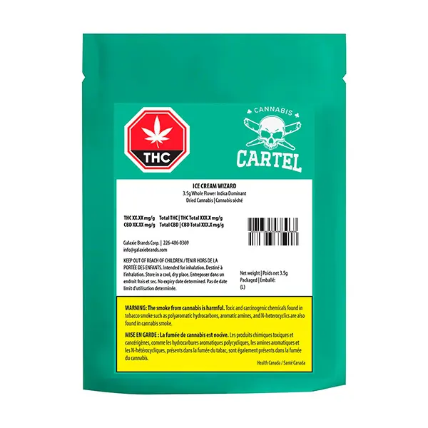 Image for Ice Cream Wizard, cannabis dried flower by Cannabis Cartel