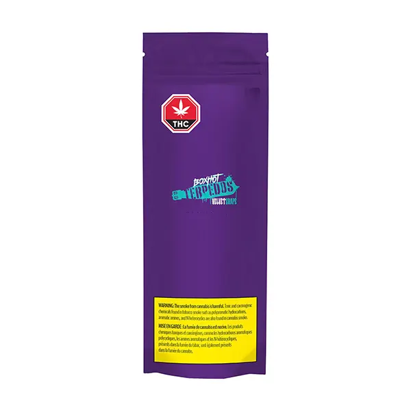 Image for Terpedos - Velvet Grape Pre-Roll, cannabis pre-rolls by BoxHot