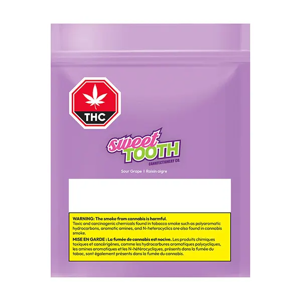 Image for Sour Grape Gummies, cannabis all products by Sweet Tooth Cannfectionery