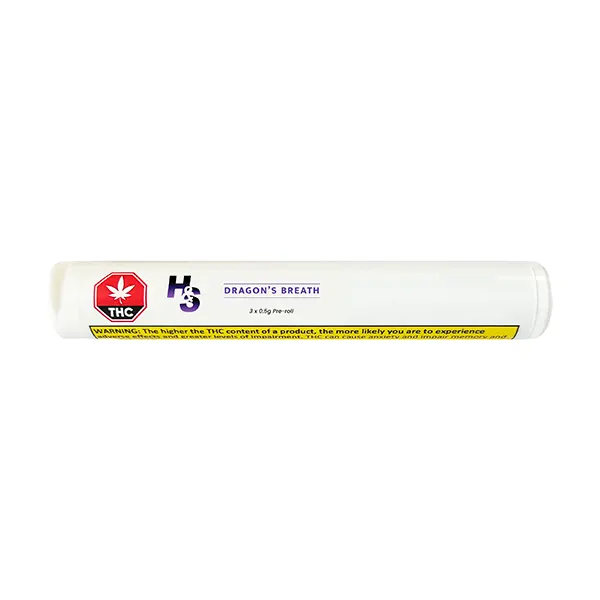 Image for Dragon's Breath Indica Pre-Roll, cannabis all products by Happy & Stoned