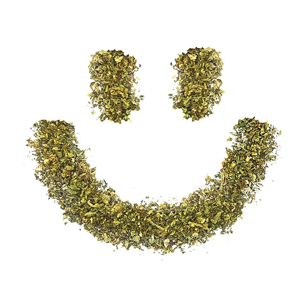 Product image for Juicy Fuel Milled Flower, Cannabis Flower by Happy & Stoned