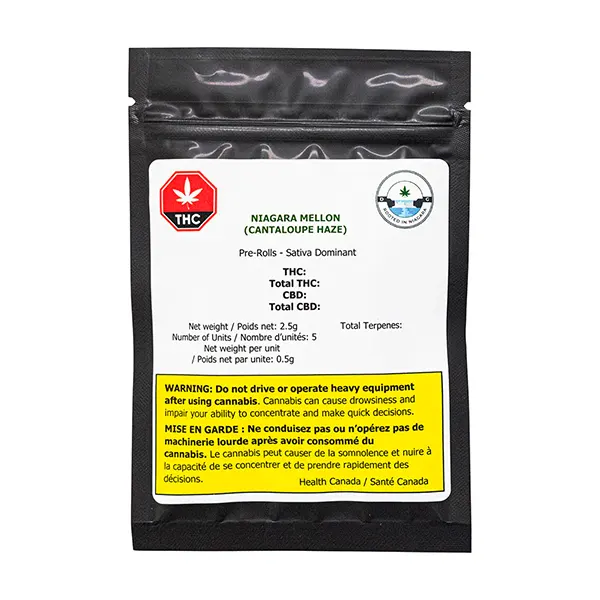 Niagara Mellon Pre-Roll (Pre-Rolls) by Dykstra Greenhouses