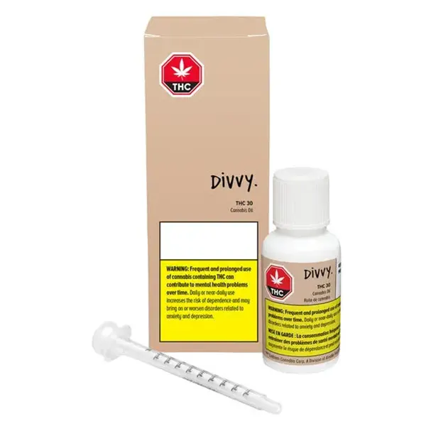 THC 30 Oil (Bottled Oils) by Divvy