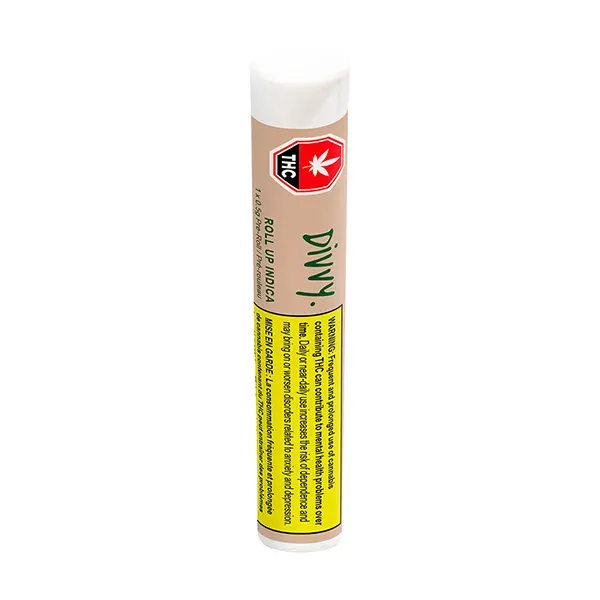 Image for Roll Up Indica Pre-roll, cannabis all products by Divvy