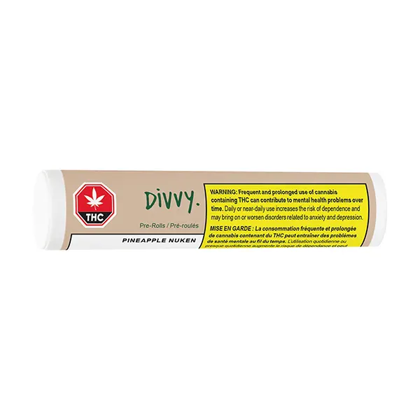 Image for Pineapple Nuken Pre-Roll, cannabis pre-rolls by Divvy