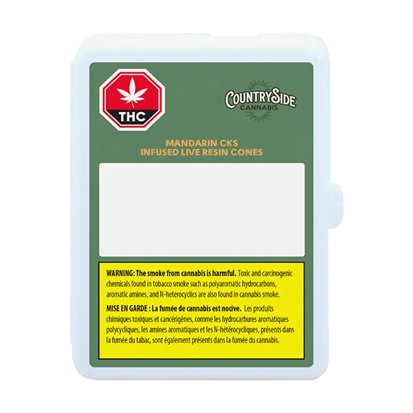 Image for Mandarin CKS Live Resin Infused Pre-Roll, cannabis all products by Countryside Cannabis