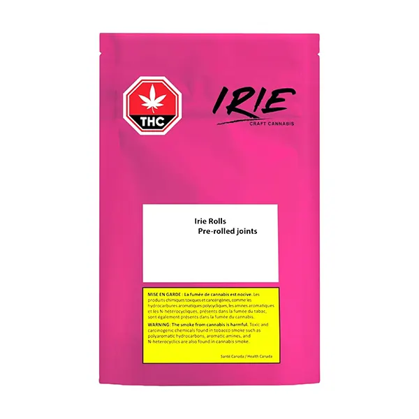 Image for Irie Pre-Roll, cannabis pre-rolls by Irie Craft Cannabis